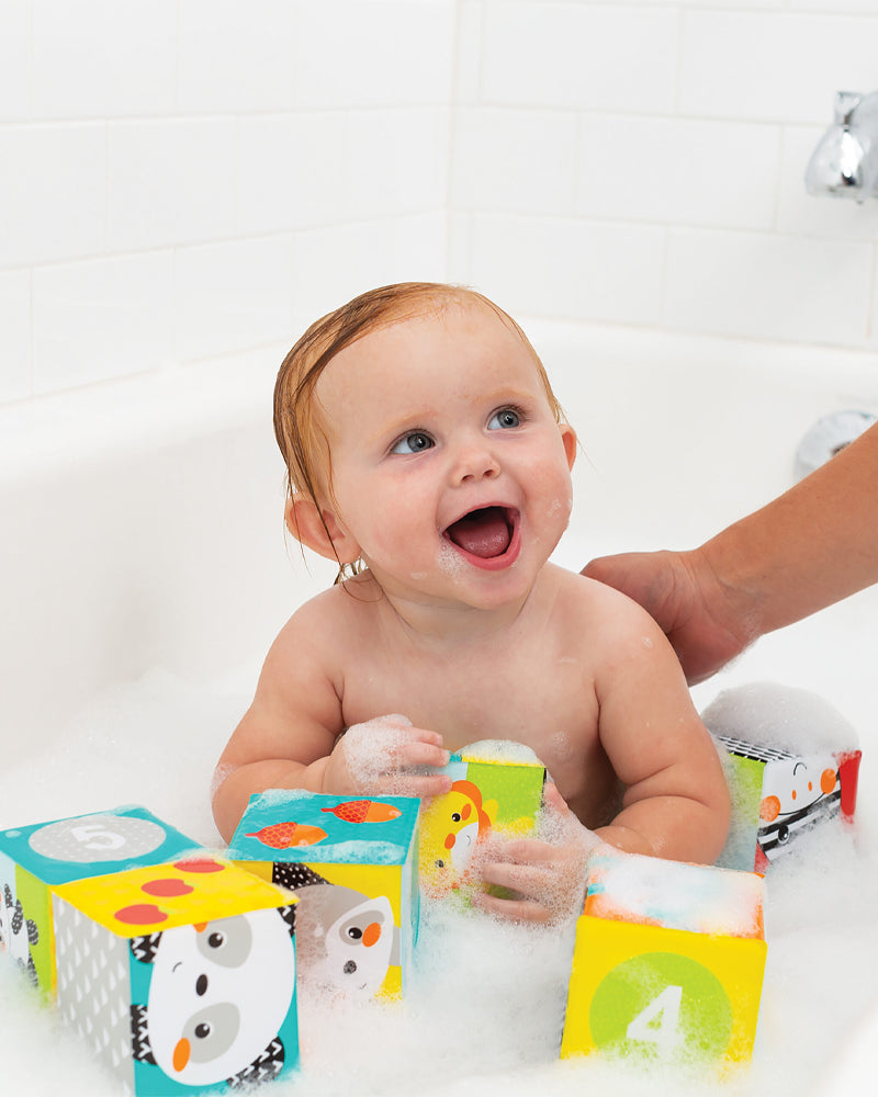 Infantino Blocs de bain couleurs & chiffres 0M+