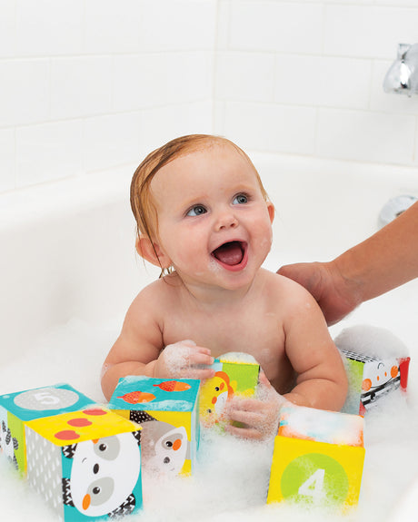 Infantino Blocs de bain couleurs & chiffres 0M+