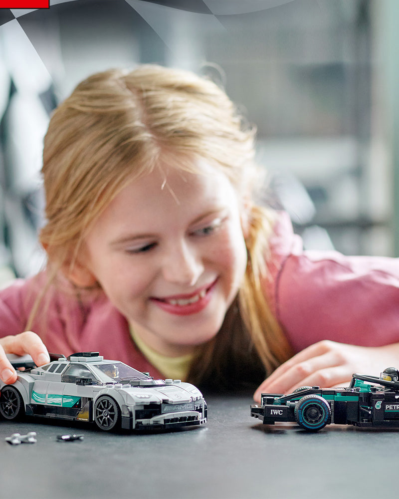 LEGO Speed Champions - Mercedes-AMG F1 W12 E Performance et Mercedes-AMG Project One 9A+