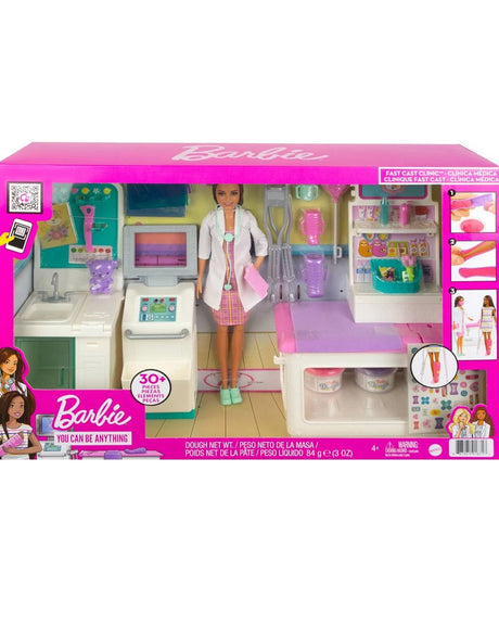 Barbie - Barbie Poupées Métiers : Clinique 3A+