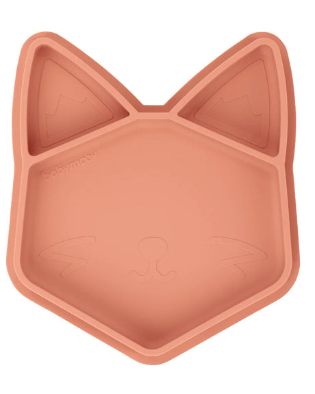 Babymoov Assiette Compartimentée ISY Plate Renard En Silicone