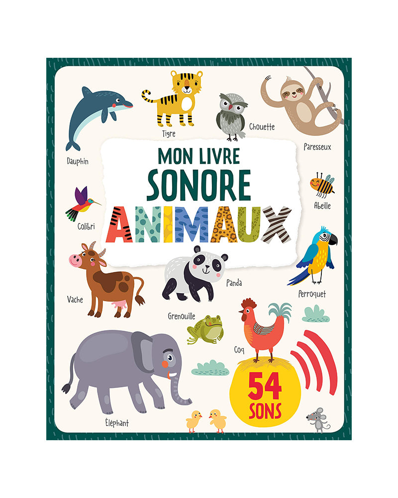 Mon Livre Sonore - Animaux