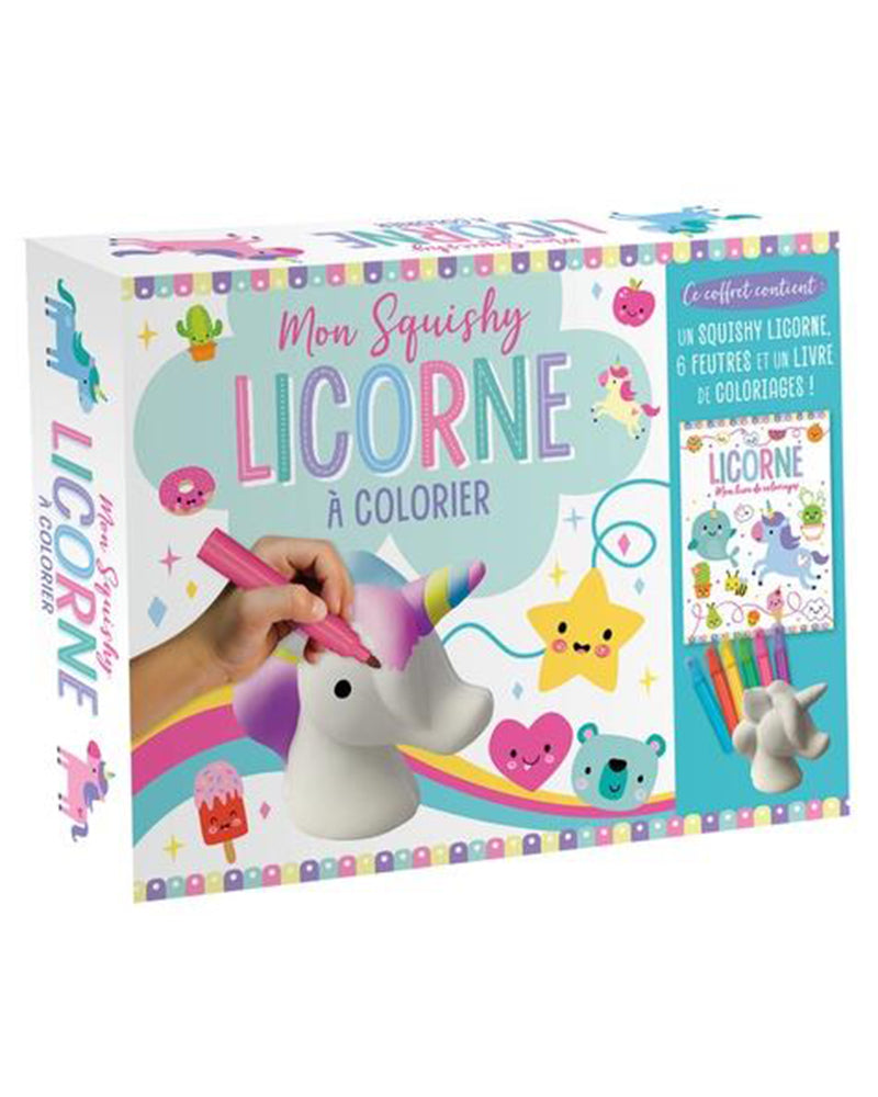 Mon Squishy Licorne à Colorier