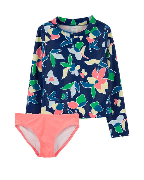 Maillot de bain 2 Pièces Bébé Carter's - Fleurs