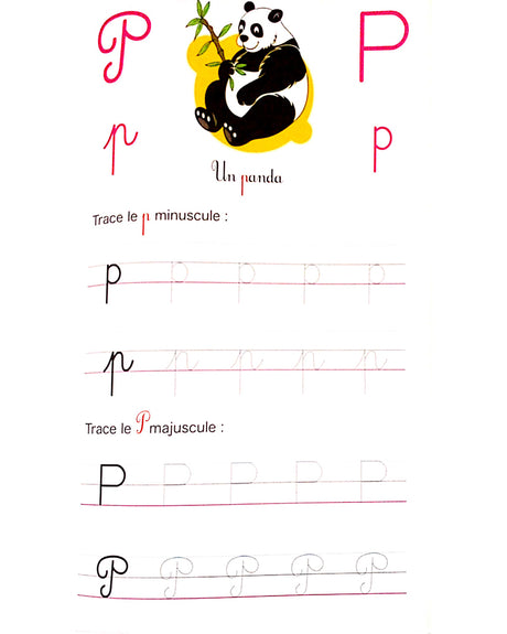 J’aime La Maternelle - J’écris mon Alphabet de A à Z