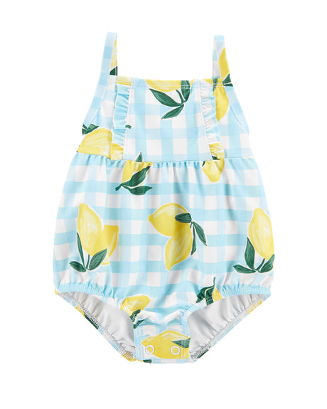 Maillot de bain 1 pièce Bébé Carter's - Citron