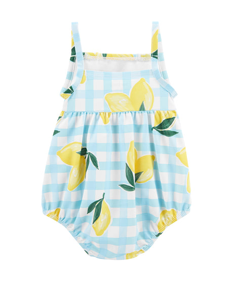 Maillot de bain 1 pièce Bébé Carter's - Citron