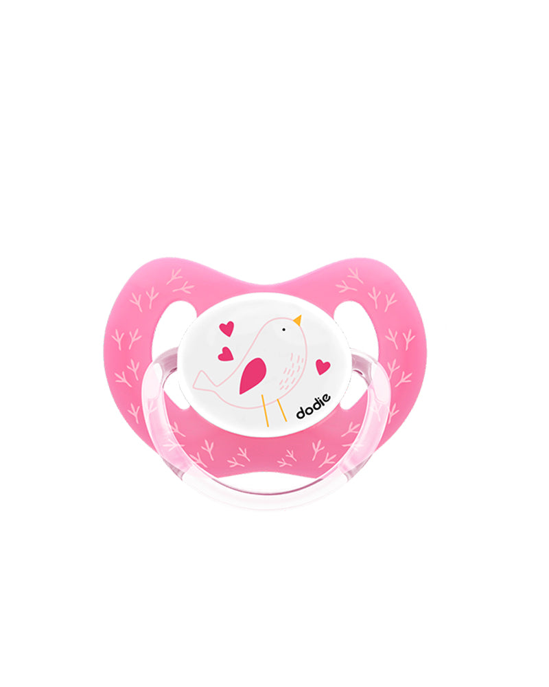 Sucette Physiologique Silicone Dodie +6m - Oiseau