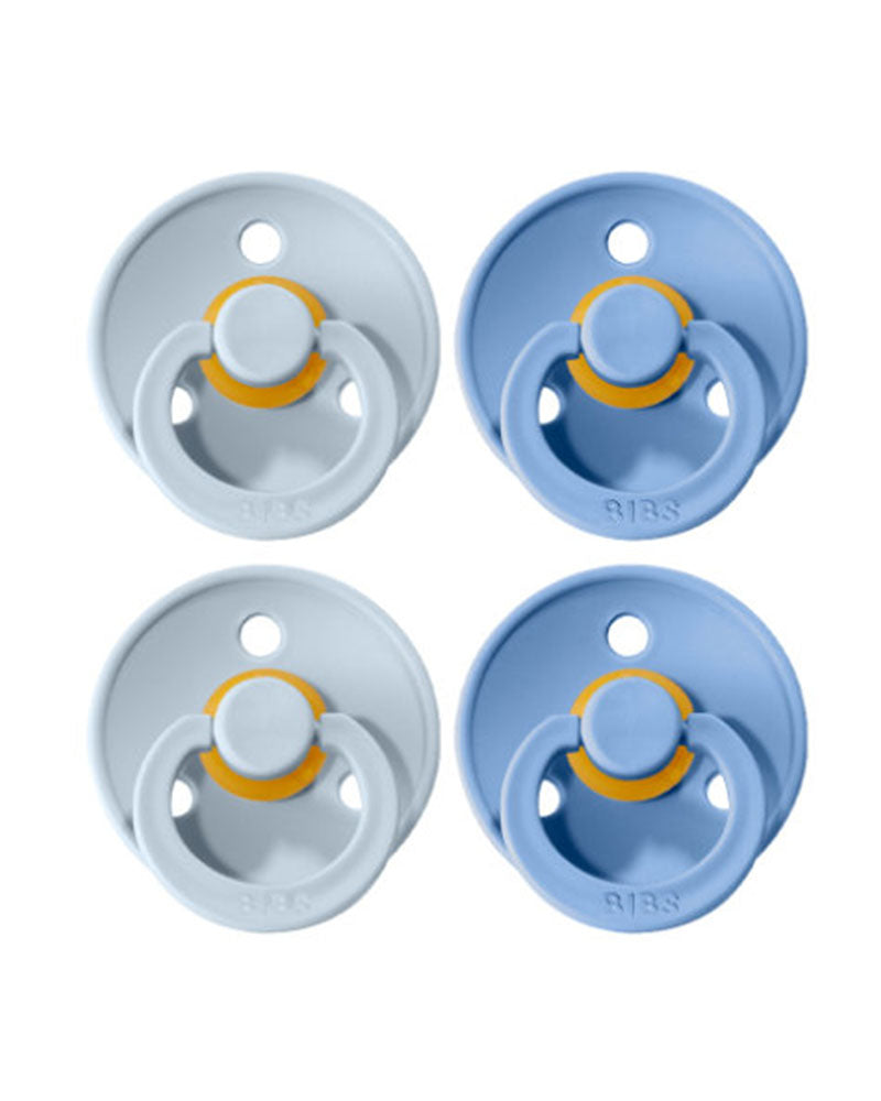 Lot de 2 Sucettes Bibs - Sky Blue & Baby Blue