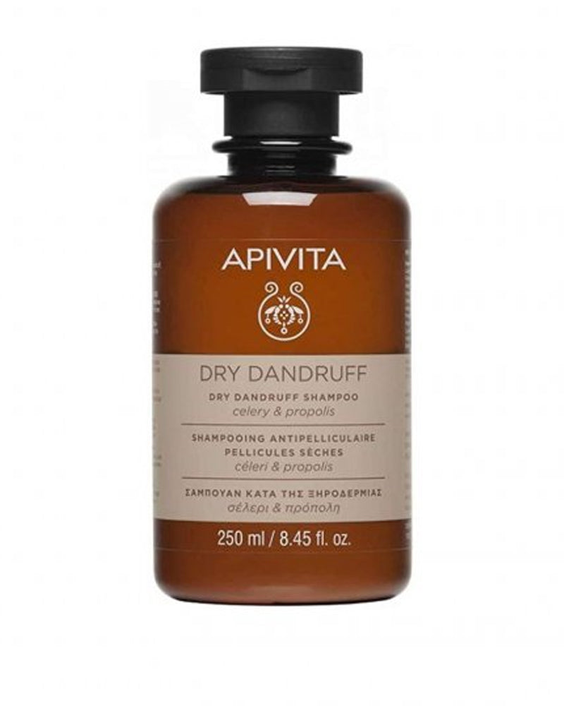 Apivita Shampoing Cheveux Sèches Antipelliculaire Céleri & Propolis - 250ml