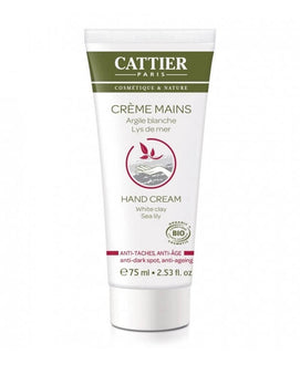 Cattier Crème mains Anti taches & Anti âge BIO - 75ml
