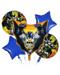 Batman Pack 5 Piezas De Decoración Para Cumpleaños