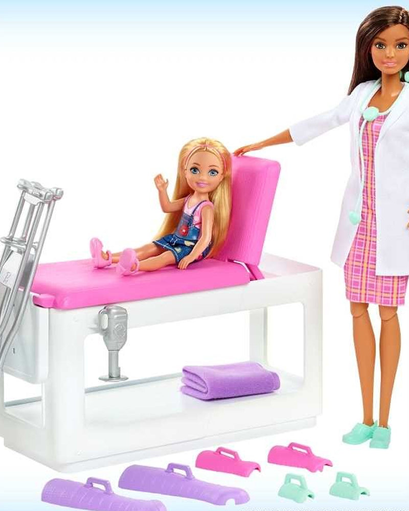 Barbie - Barbie Poupées Métiers : Clinique 3A+