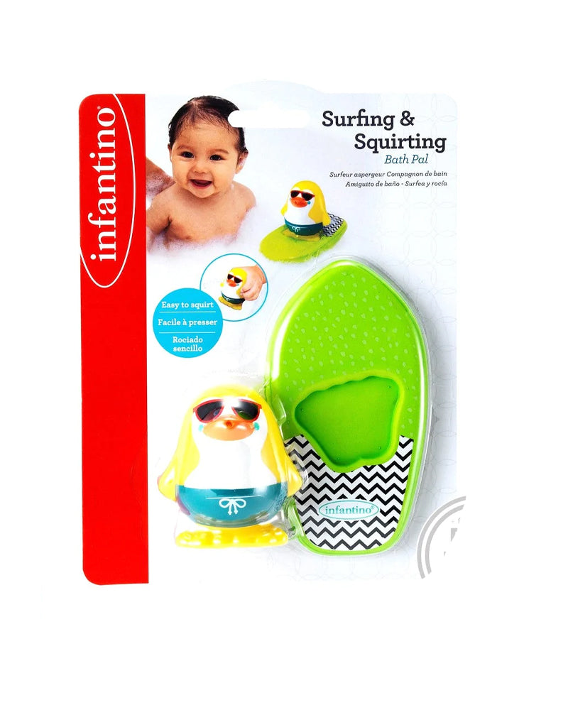 Infantino Pingouin Surfeur 4M+