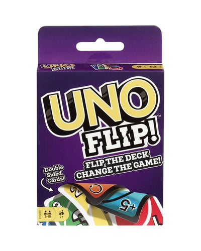 Mattel Games Jeu de cartes Uno Flip Side - 7A+