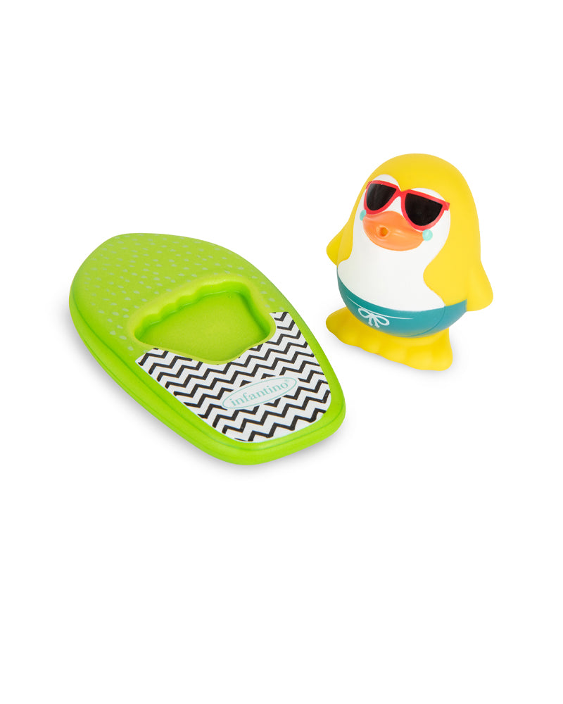 Infantino Pingouin Surfeur 4M+