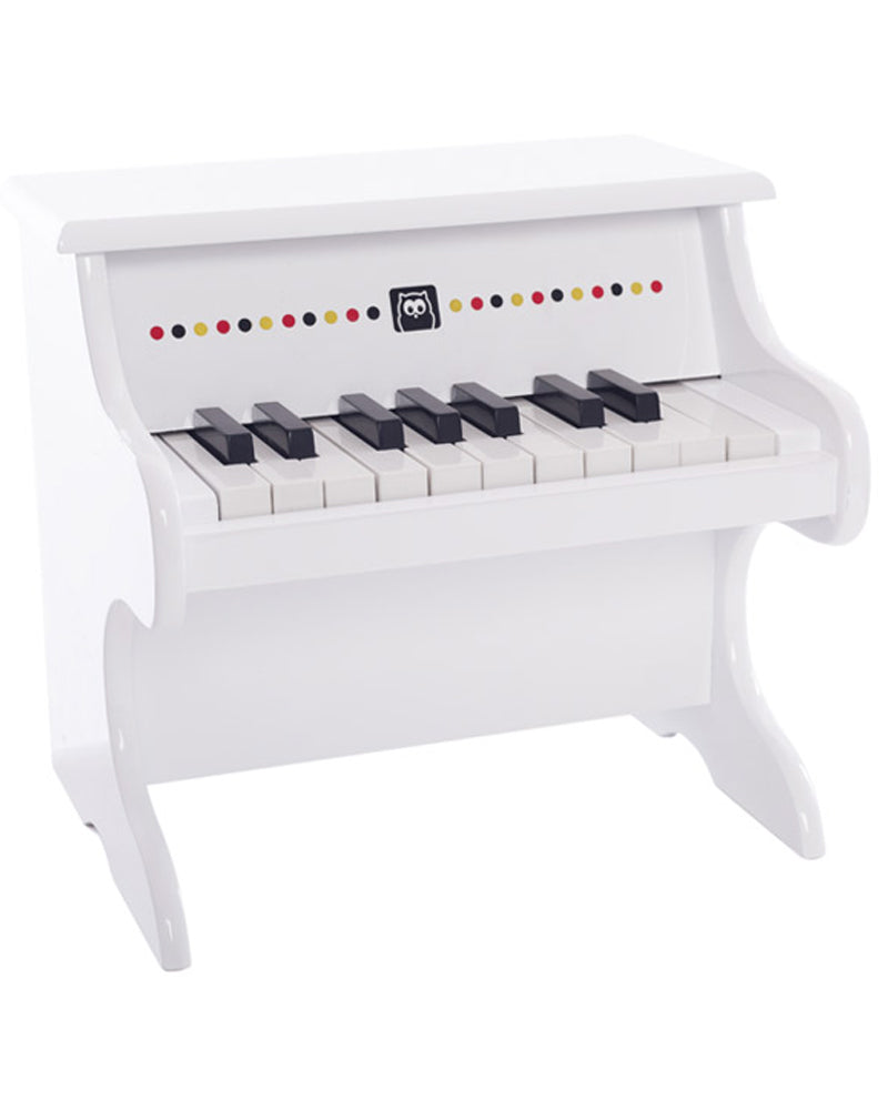 يوريكا كيدز - بيانو خشبي أبيض