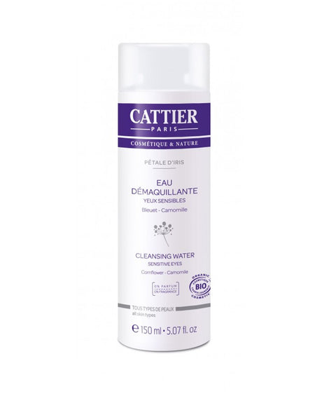 Cattier Eau Démaquillante Yeux Sensibles - 150ml