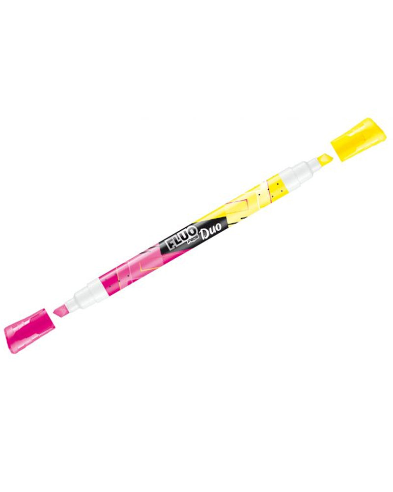 Maped Surligneur fluo duo Jaune & Rose