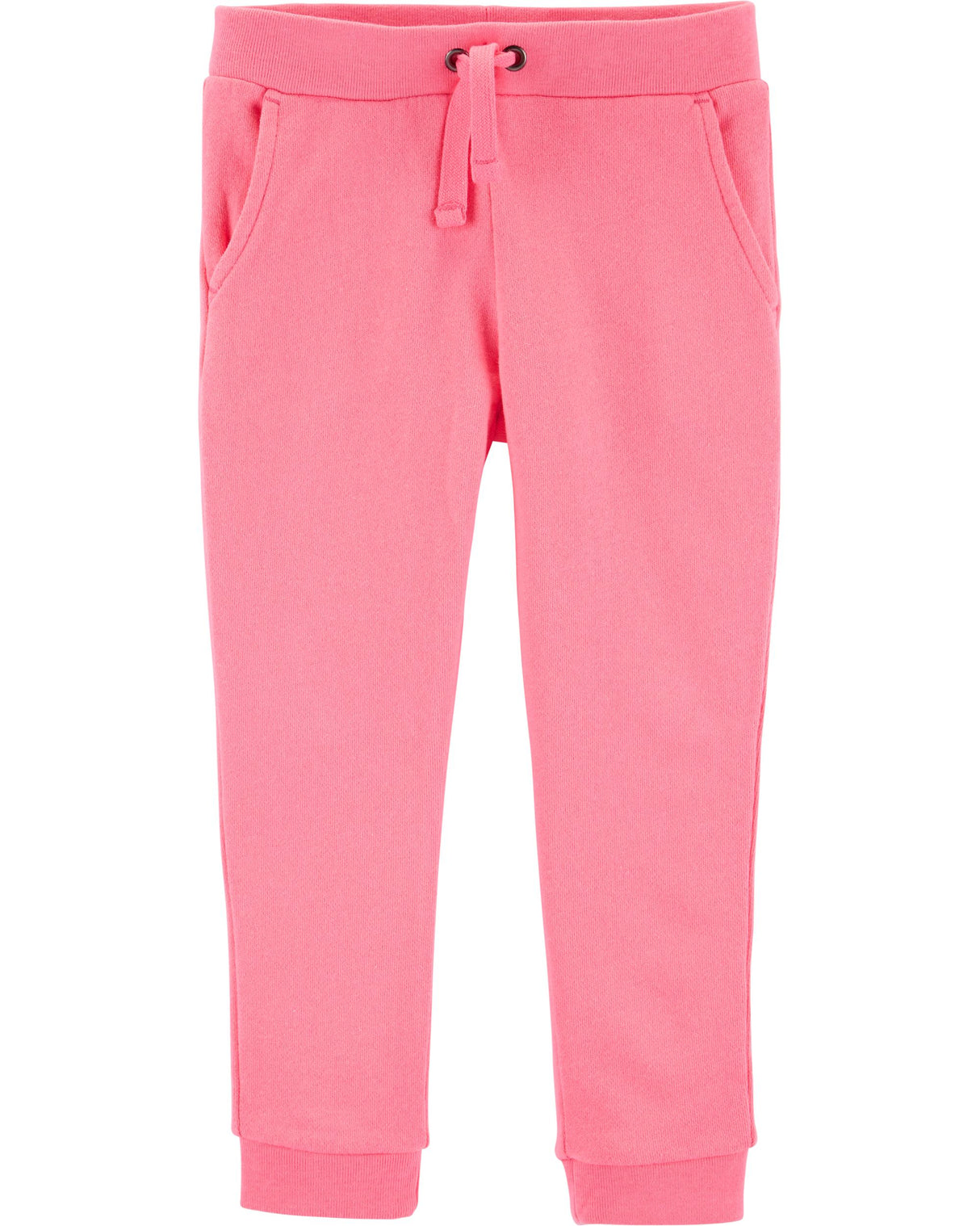 Carter's French Terry Jogger Pants - Dark Pink