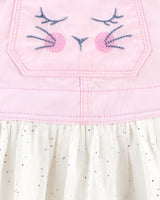 Robe Pull Lapin En Tulle Denim OshKosh