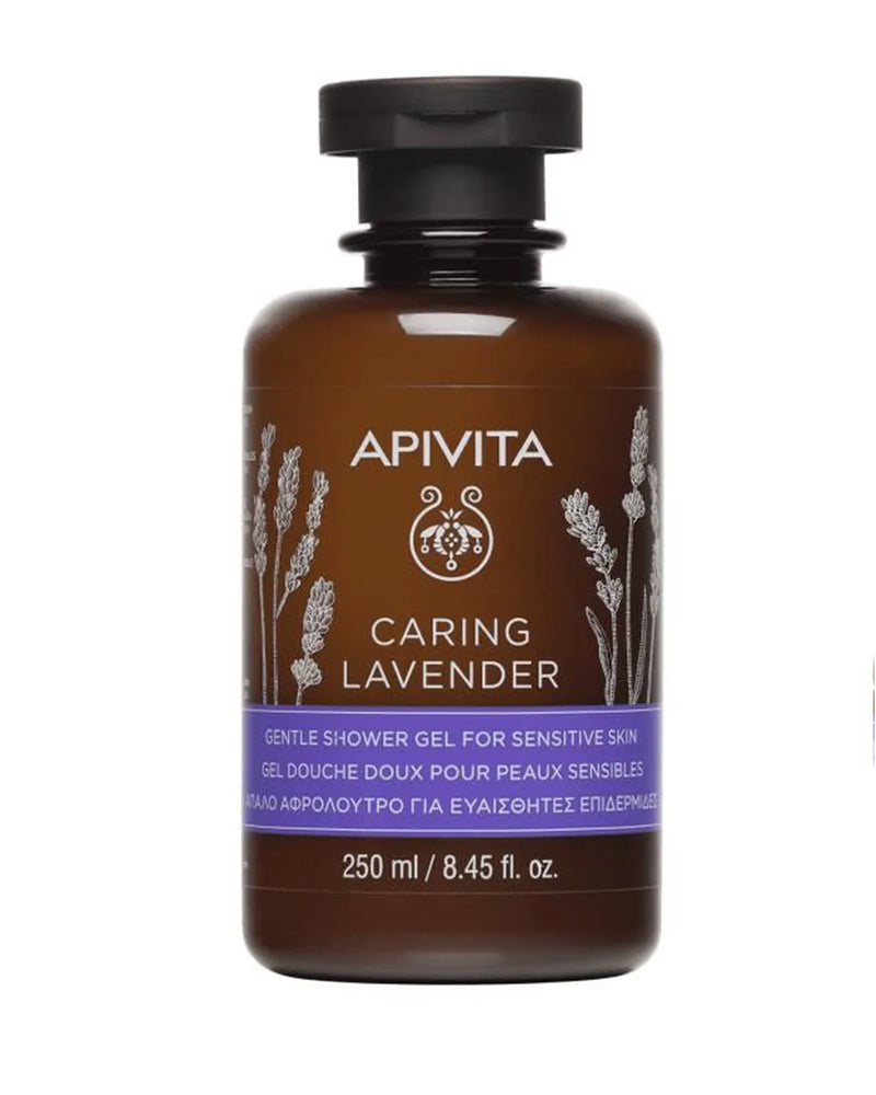 Apivita Gel douche doux pour peaux sensibles lavande - 250ml