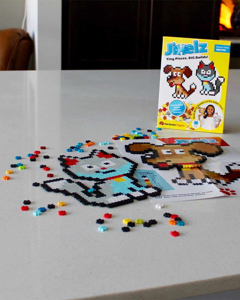 Jixelz 700 Pieces - Playful Pets