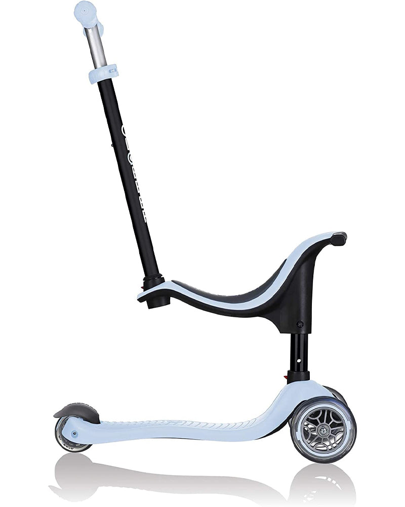 Trottinette Globber 3 Roues 4 En 1 Go Up Sporty - Bleu Pastel