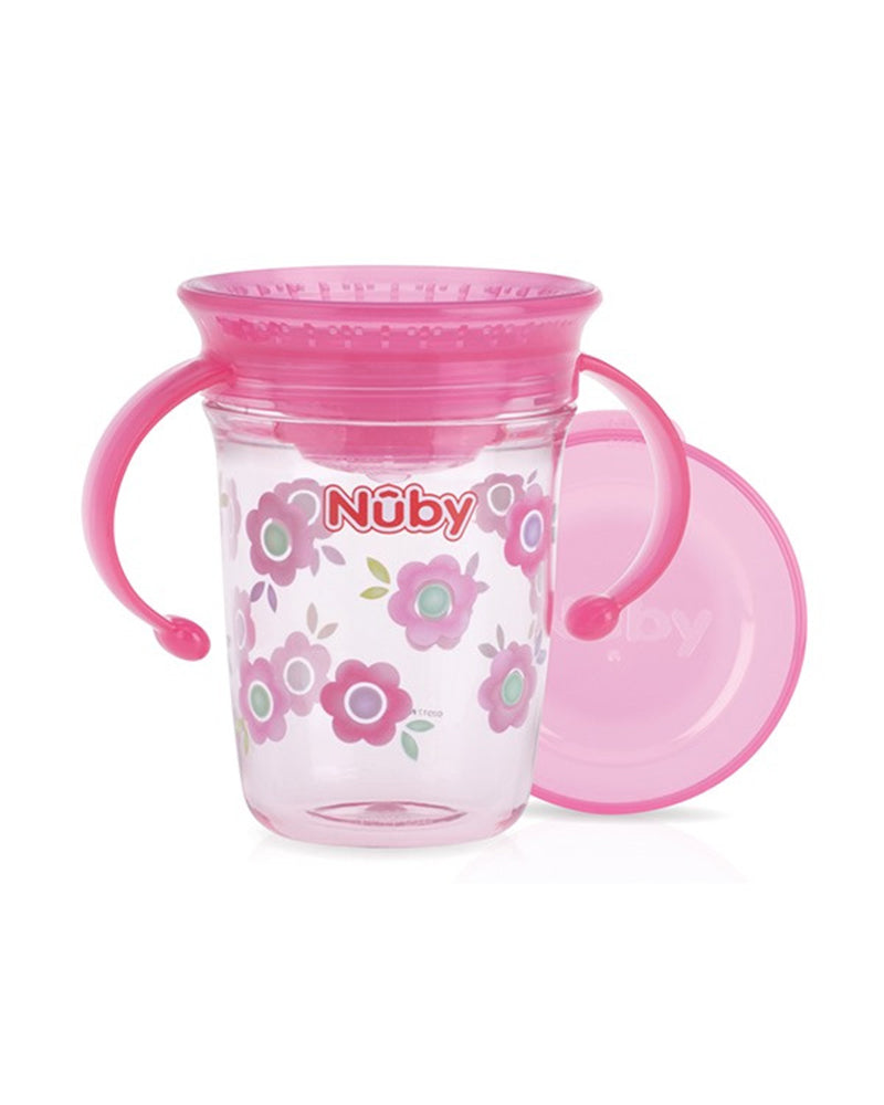 Nûby Cup with Tritan Handles 6m+ 240ml - Pink