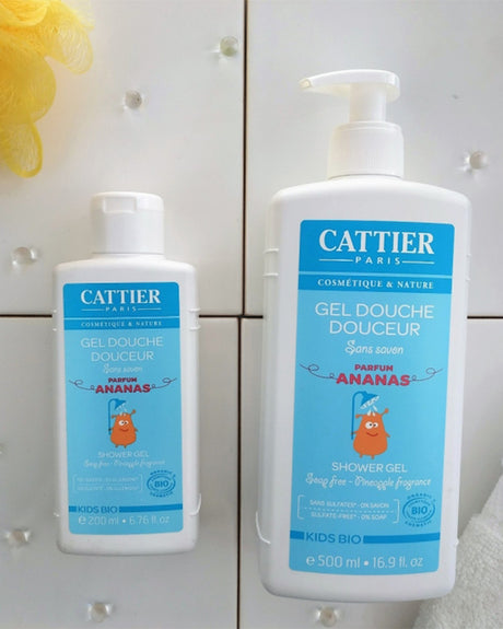 Gel douche douceur Cattier kids Parfum ananas - 500ml