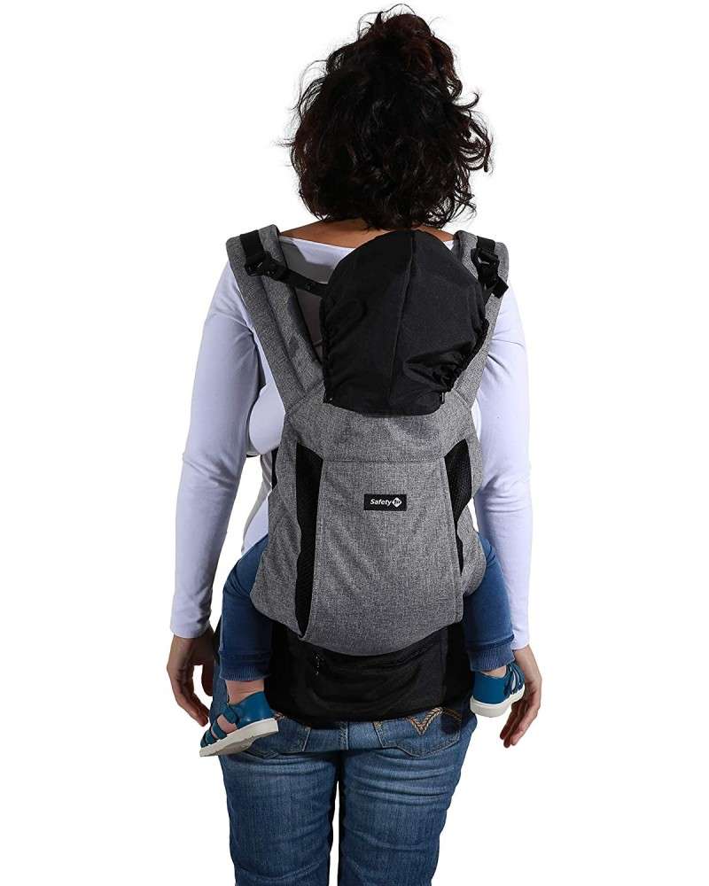 Porte Bébé Physiologique Physionest Black Chic Safety 1st