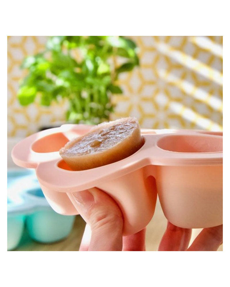 Multiportions silicone Béaba Rose 6 x 150 ml