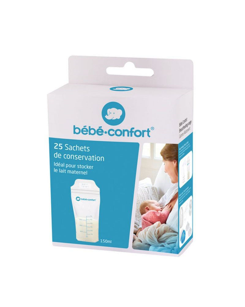 Bébé Confort 150ml Breast Milk Storage Bags - 25 Bags