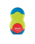 Maped Loopy Eraser Pencil Sharpener 1 use - Green