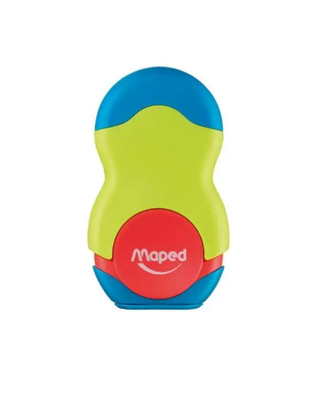 Maped Taille Crayon gomme loopy 1usage - Vert