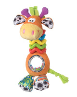 Playgro Girafe Hochet d'activité pour bébé en peluche 3M+