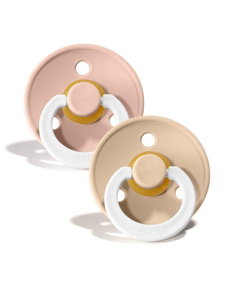 Lot de 2 Sucettes Nuit Bibs - Blush & Vanilla