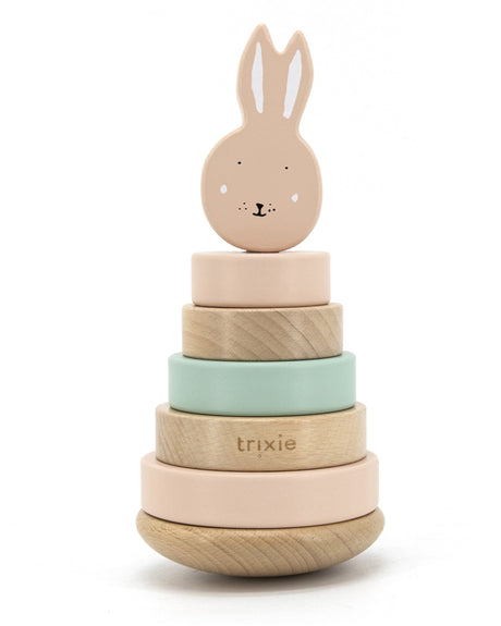 Trixie Tour à empiler en bois - Mrs. Rabbit