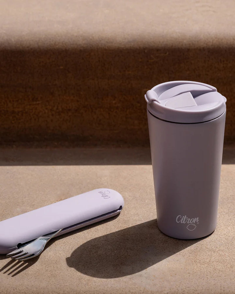 Citron 420ml Insulated Cup - Purple