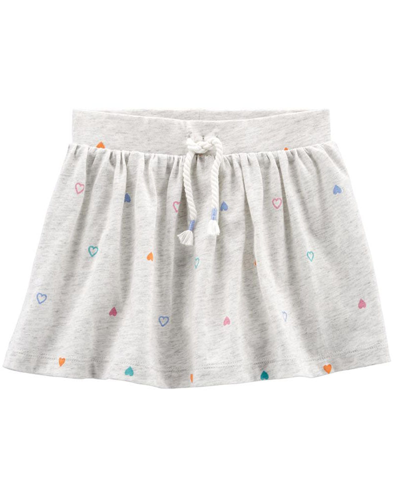 Jupe Short Cœur OshKosh - Gris