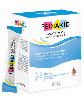 PEDIAKID Calcium C+ avec Vitamine D - 14 Sticks