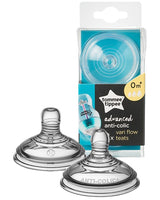 2 Tétines Tommee Tippee Advanced Anti-Coliques - Débit Variable 0M+