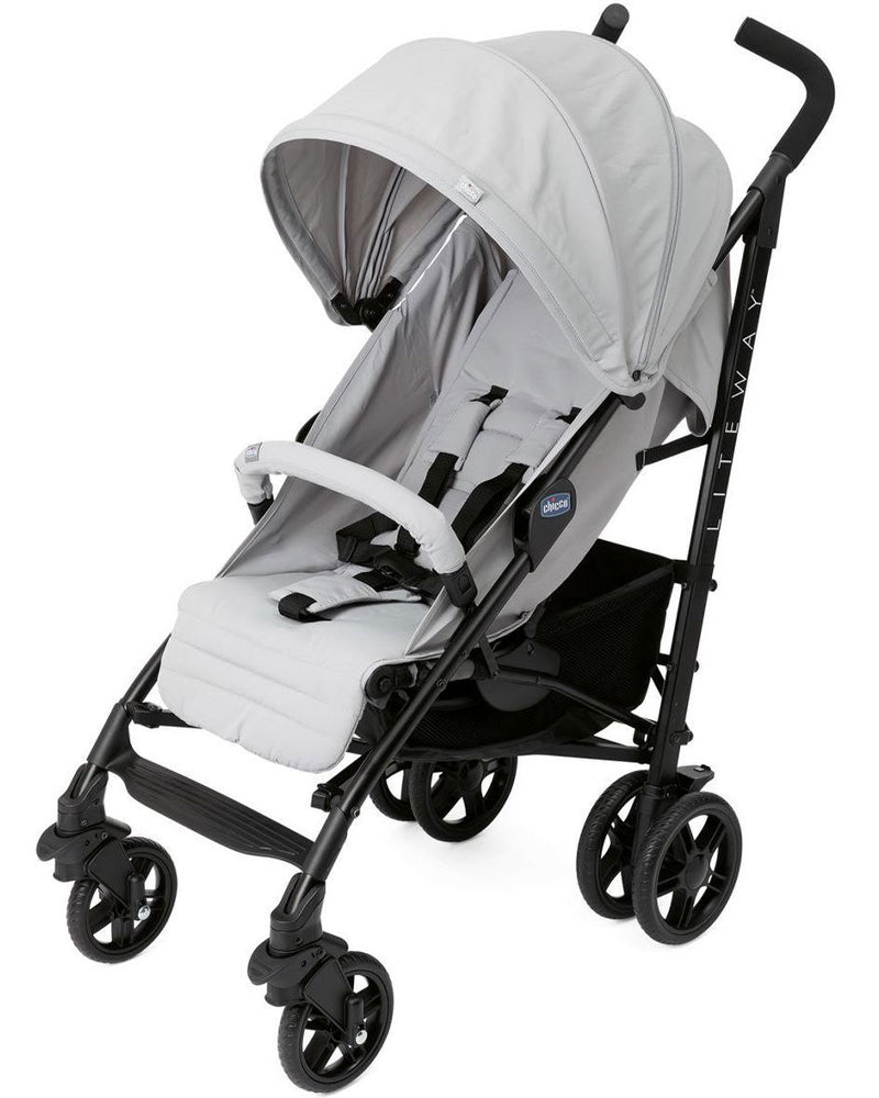 Chicco Lite Way 4 Complete Stroller - Grey