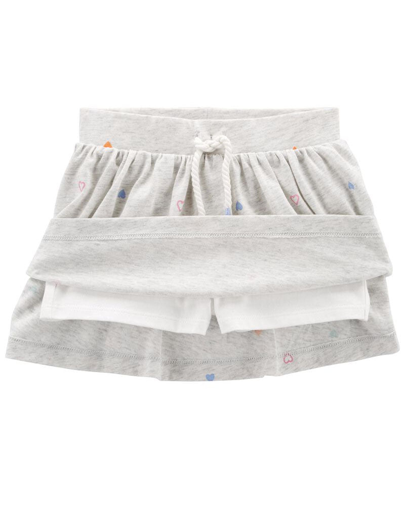 Jupe Short Cœur OshKosh - Gris