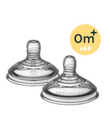 2 Tétines Tommee Tippee Advanced Anti-Coliques - Débit Variable 0M+