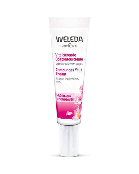 Weleda Contour des yeux lissant à la rose musquée - 10ml