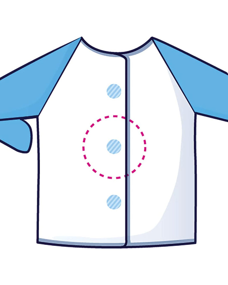 Tundwhite 2 pièces tablier de peintur 7-12 ans enfants manteau Art Tundwhite 2 pièces tablier de peintur 7-12 ans enfants manteau Art