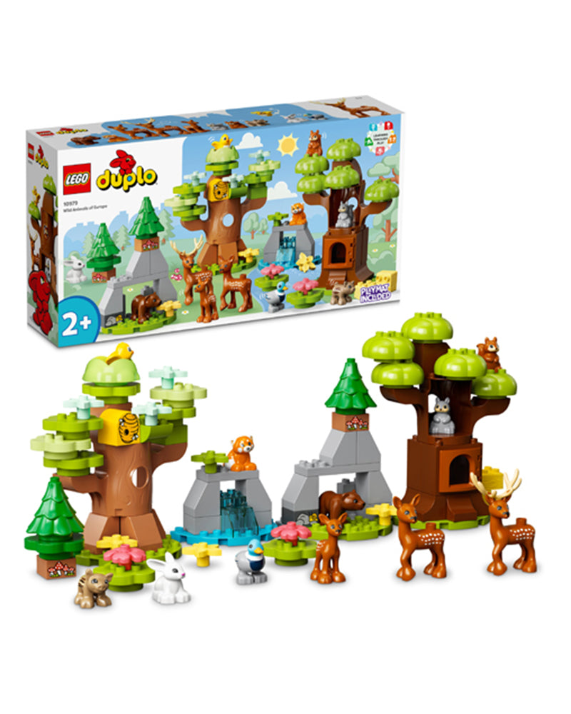 LEGO DUPLO Zoo - Animaux Sauvages d'Europe- 85 pièces 2A+