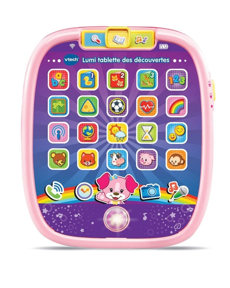 Vtech Lumi Tablette Des Découvertes Rose 9-36M
