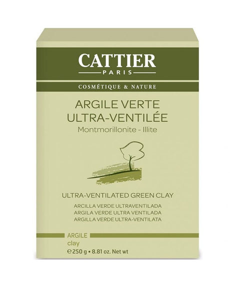 Cattier Argile Verte Ultra Ventilée 250g